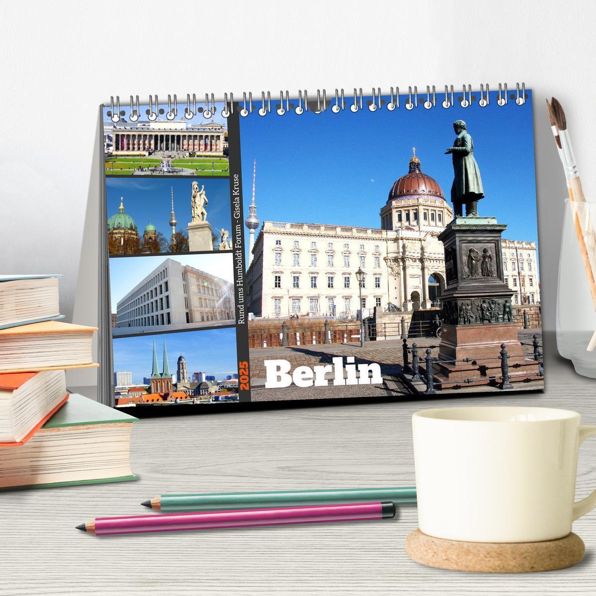 Bild: 9783383976629 | Berlin - Rund ums Humboldt Forum (Tischkalender 2025 DIN A5 quer),...