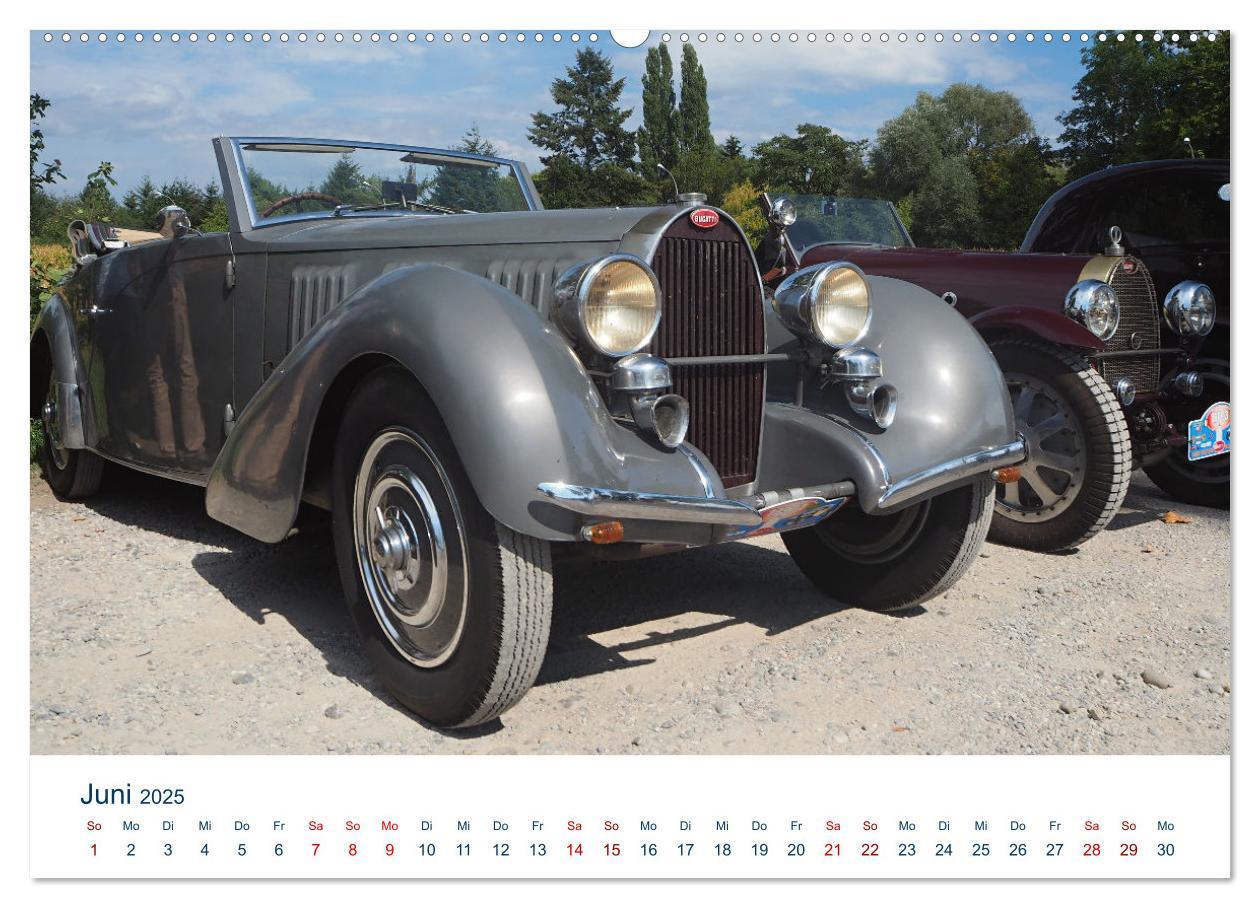 Bild: 9783383912993 | Bugatti Traumautos (Wandkalender 2025 DIN A2 quer), CALVENDO...