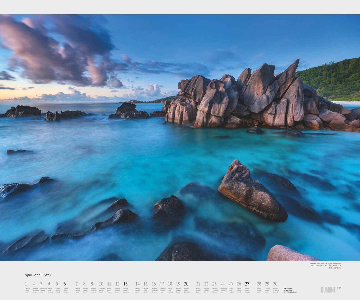 Bild: 4250809653419 | Das Meer 2025 - Natur-Fotografie von Roland Gerth - Wandkalender 60...