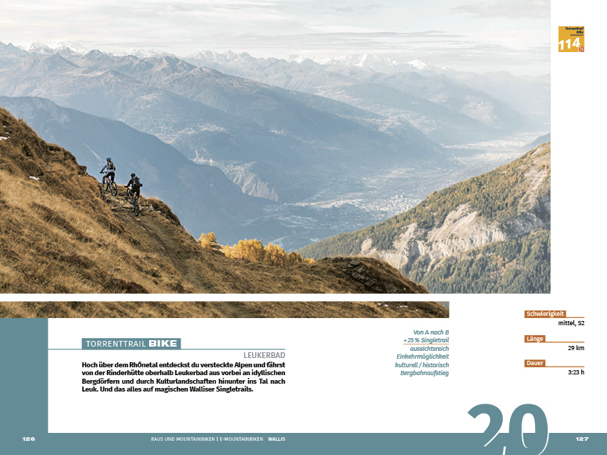 Bild: 9783259037775 | Wallis Raus und Mountainbiken E-Mountainbiken | AG | Taschenbuch