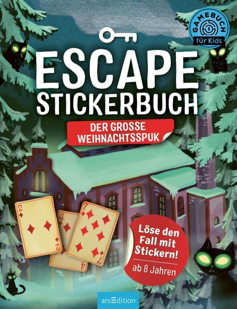 Bild: 9783845850757 | Escape-Stickerbuch - Der große Weihnachtsspuk | Philip Kiefer | Buch