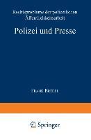 Cover: 9783824442461 | Polizei und Presse | Frank Bredel | Taschenbuch | Paperback | xviii