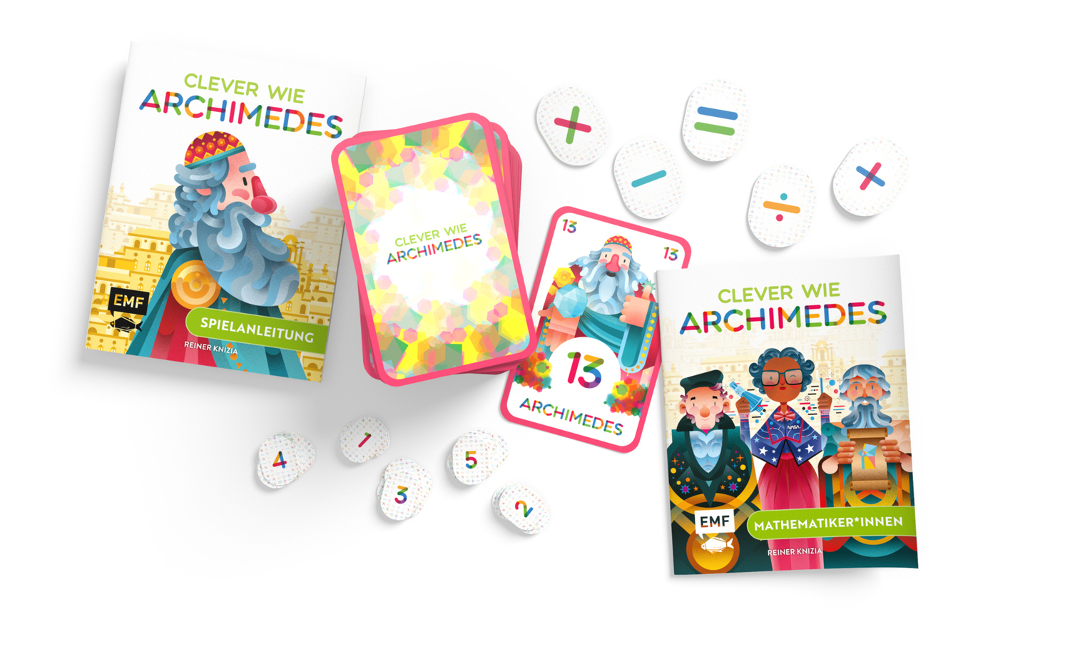 Bild: 4260478342484 | Kartenspiel: Clever wie Archimedes | Reiner Knizia | Spiel | 55 S.