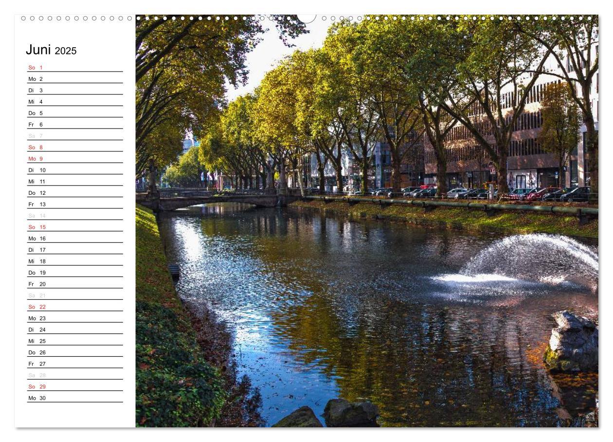 Bild: 9783435535125 | Düsseldorf - Impressionen (Wandkalender 2025 DIN A2 quer), CALVENDO...