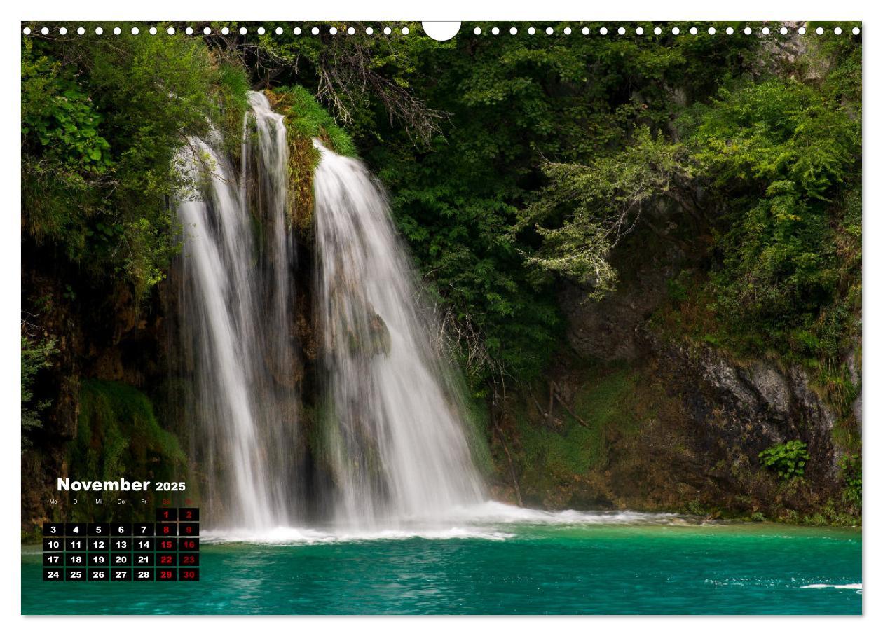 Bild: 9783383846021 | Naturwunder Plitvicer Seen (Wandkalender 2025 DIN A3 quer),...