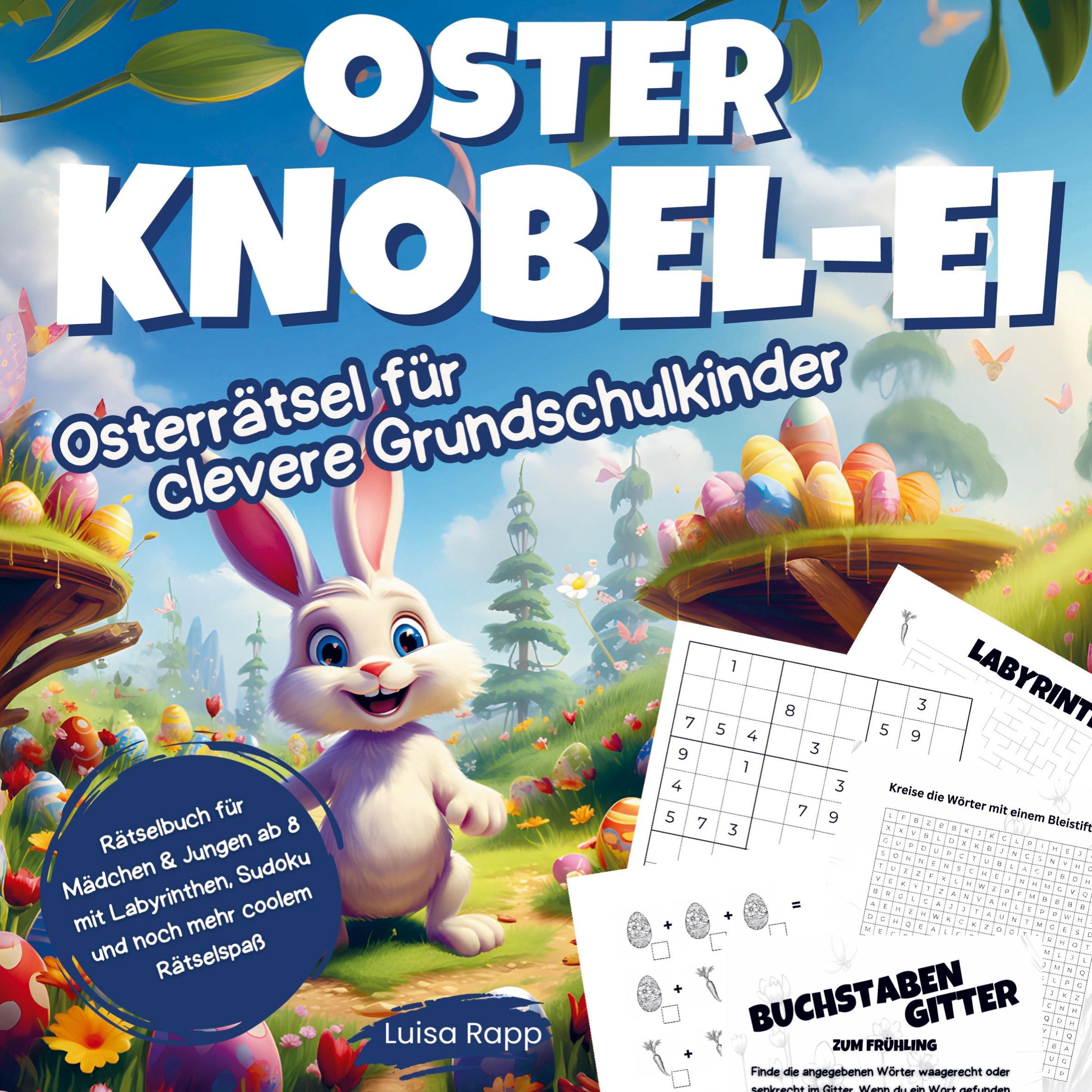 Cover: 9789403787510 | Oster Knobel-Ei - Osterrätsel für clevere Grundschulkinder | Rapp