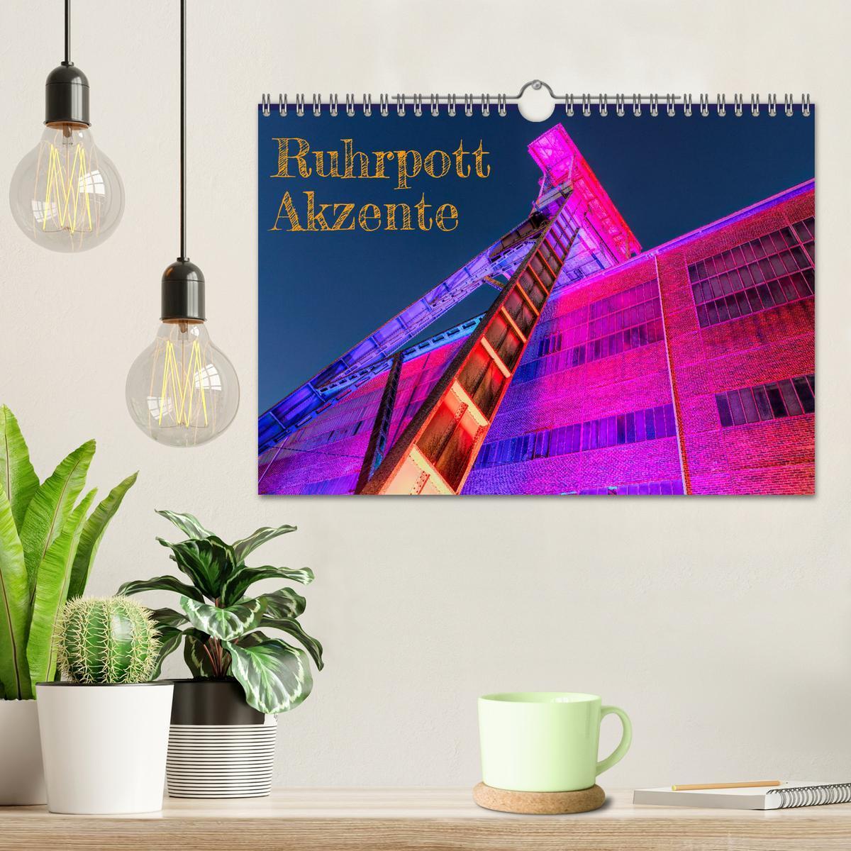 Bild: 9783435028085 | Ruhrpott Akzente (Wandkalender 2025 DIN A4 quer), CALVENDO...