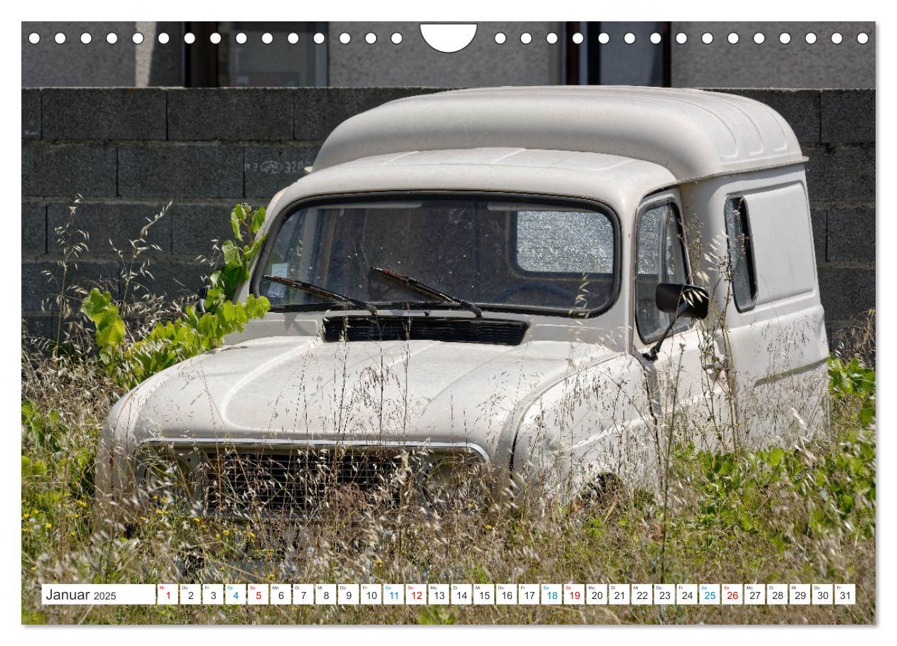 Bild: 9783383859311 | Renault 4 - Kultfahrzeug und Wegbegleiter (Wandkalender 2025 DIN A4...