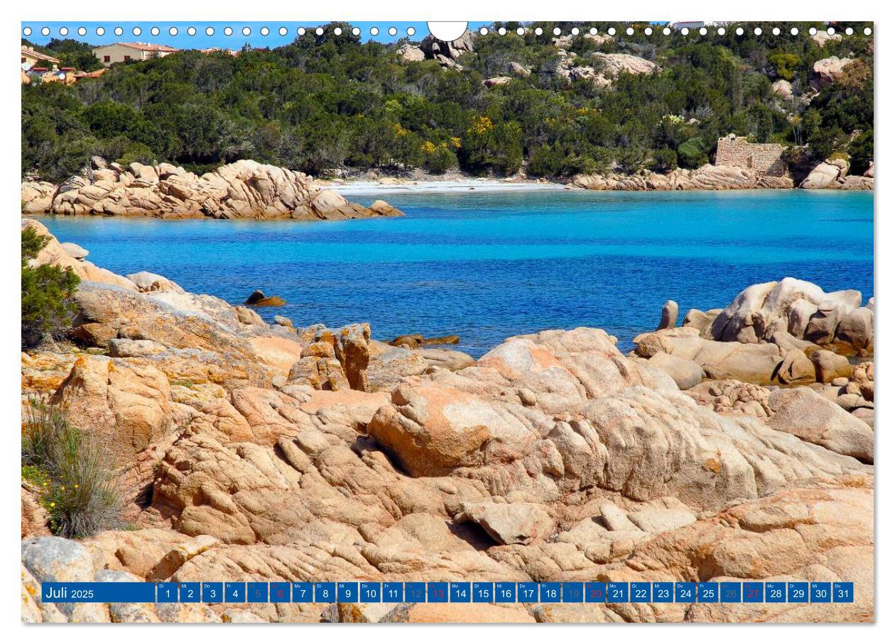 Bild: 9783435560790 | Sardiniens magische Küsten (Wandkalender 2025 DIN A3 quer),...