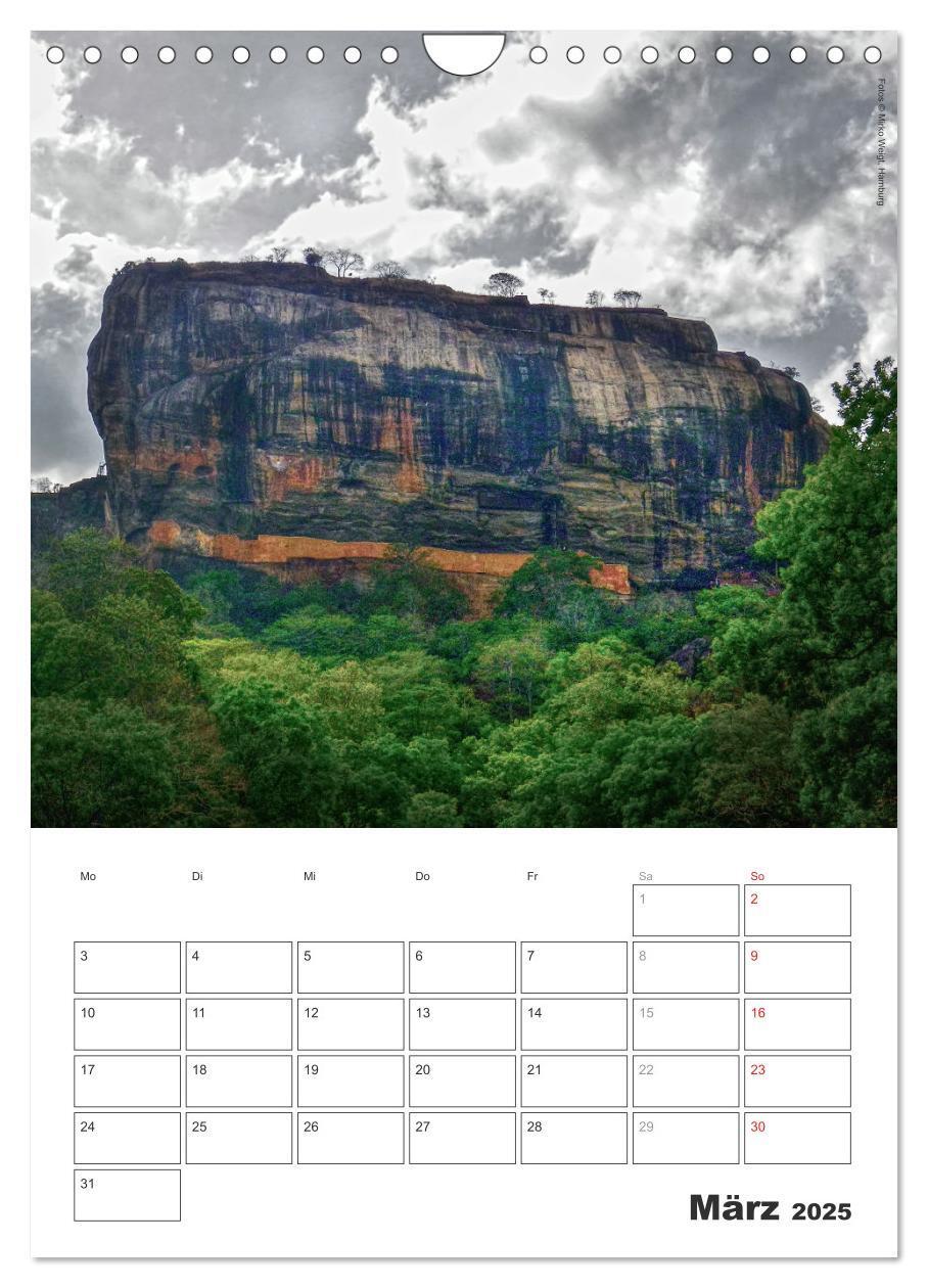 Bild: 9783457051498 | Sri Lanka 2025 - Exotisches Paradies - Jahresplaner (Wandkalender...