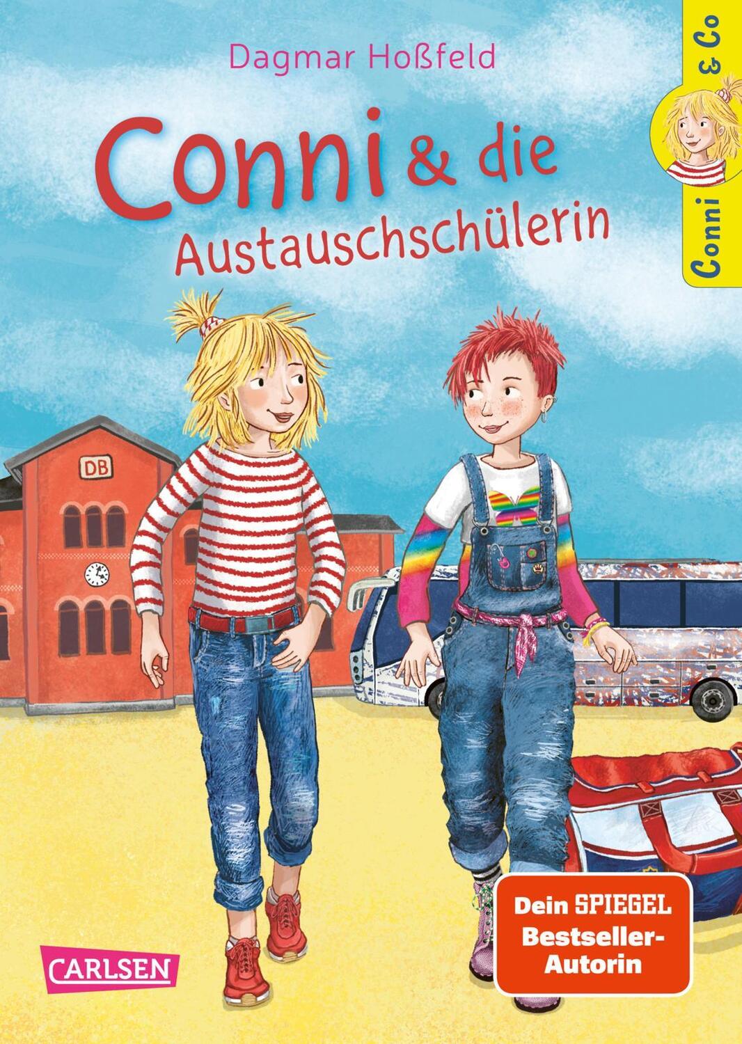 Cover: 9783551558732 | Conni &amp; Co 3: Conni und die Austauschschülerin | Dagmar Hoßfeld | Buch