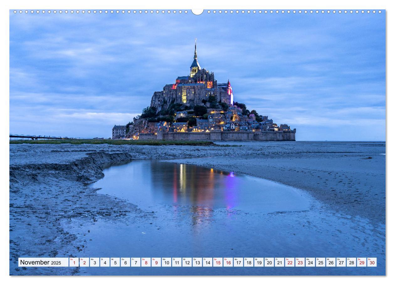 Bild: 9783383937576 | Welterbe Mont-Saint-Michel (Wandkalender 2025 DIN A2 quer),...