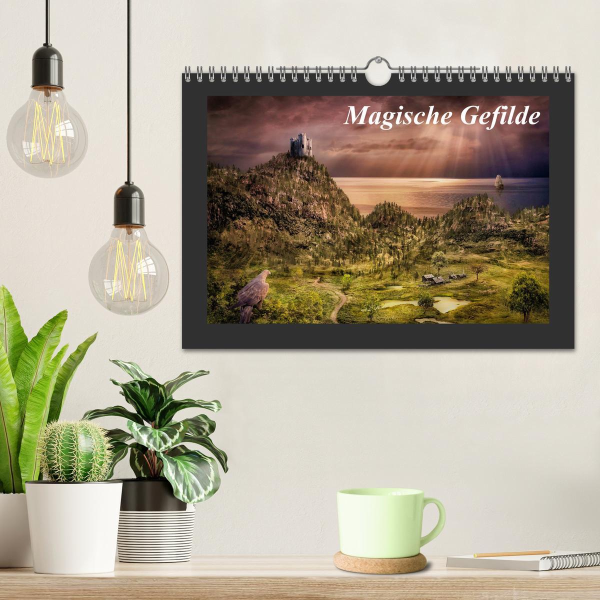 Bild: 9783435145775 | Magische Gefilde (Wandkalender 2025 DIN A4 quer), CALVENDO...