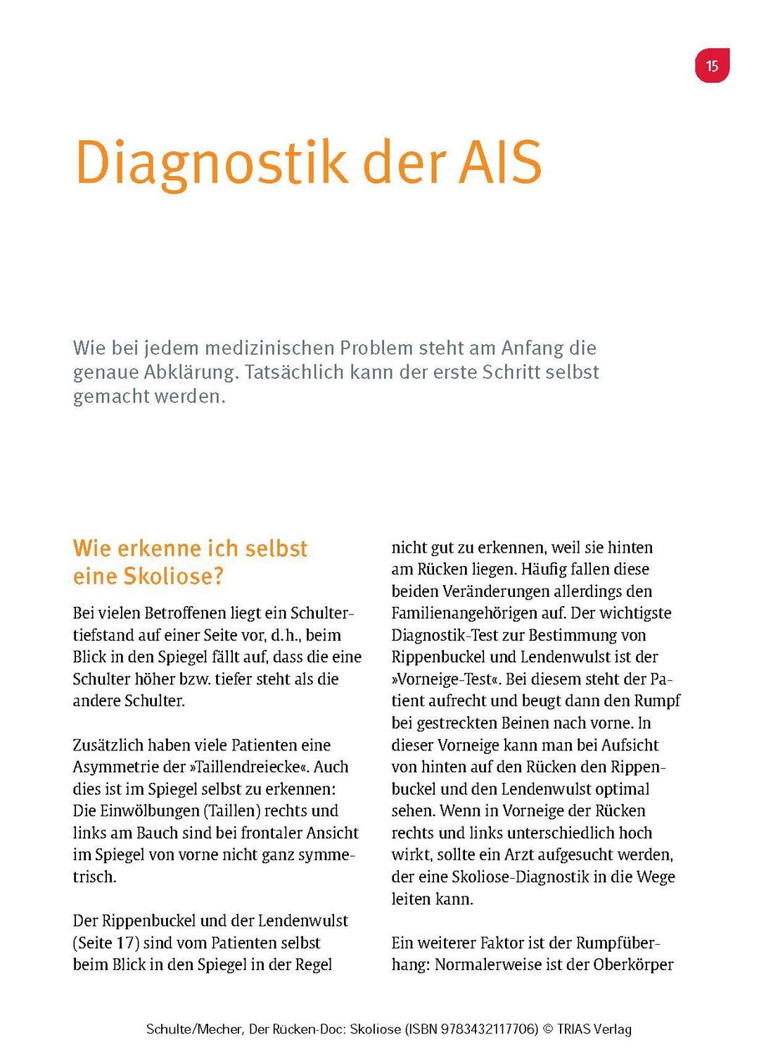 Bild: 9783432117706 | Der Rücken-Doc: Skoliose | Tobias L. Schulte (u. a.) | Taschenbuch