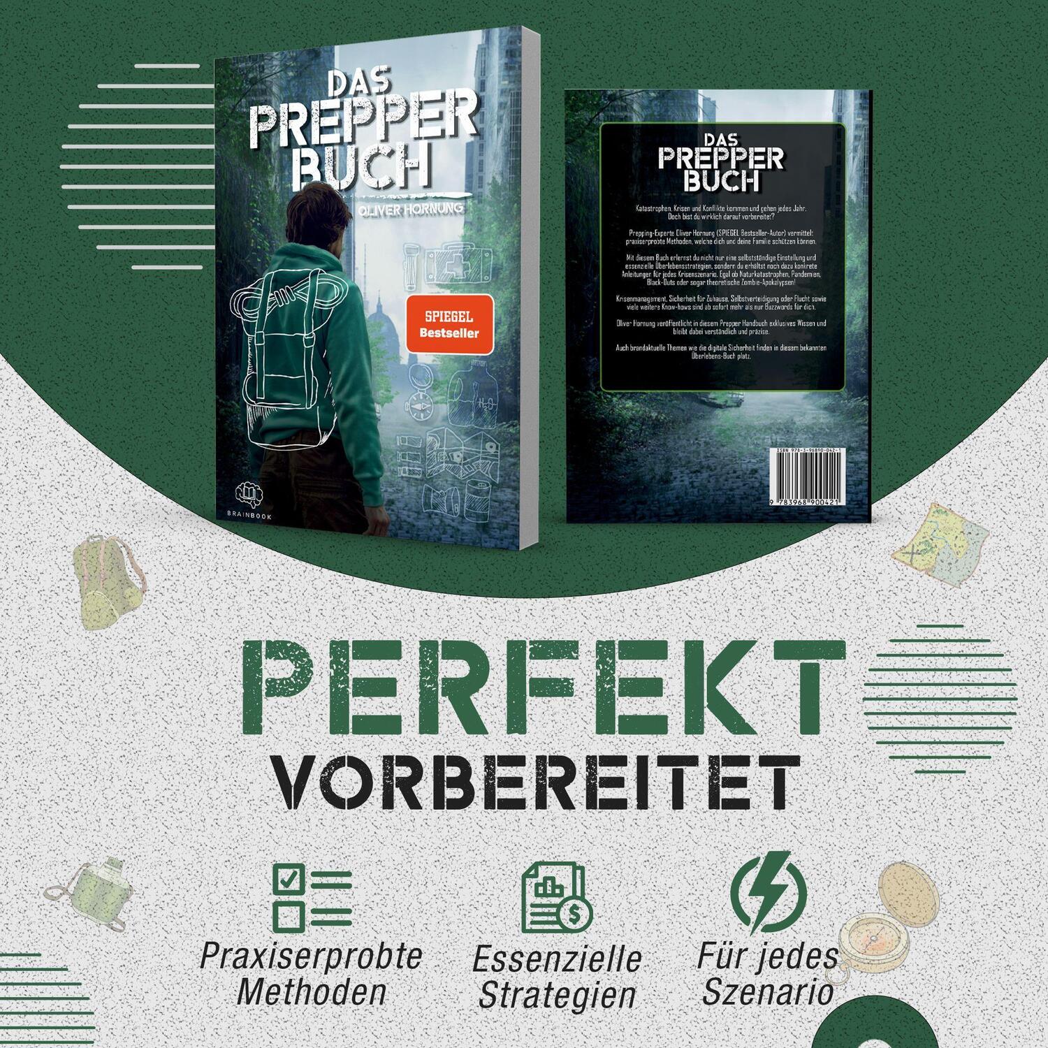 Bild: 9783968900421 | Das Prepper Buch für die perfekte Krisenvorsorge | Oliver Hornung | X