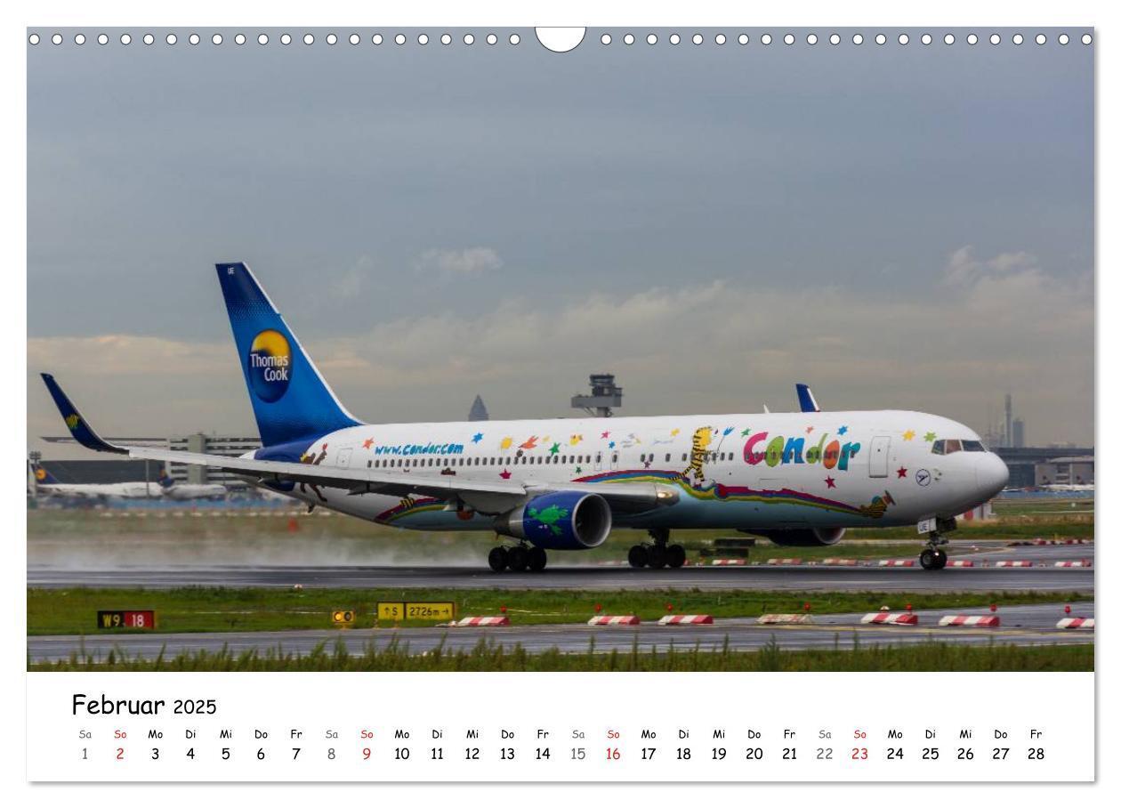 Bild: 9783435778409 | Airliners in Frankfurt (Wandkalender 2025 DIN A3 quer), CALVENDO...