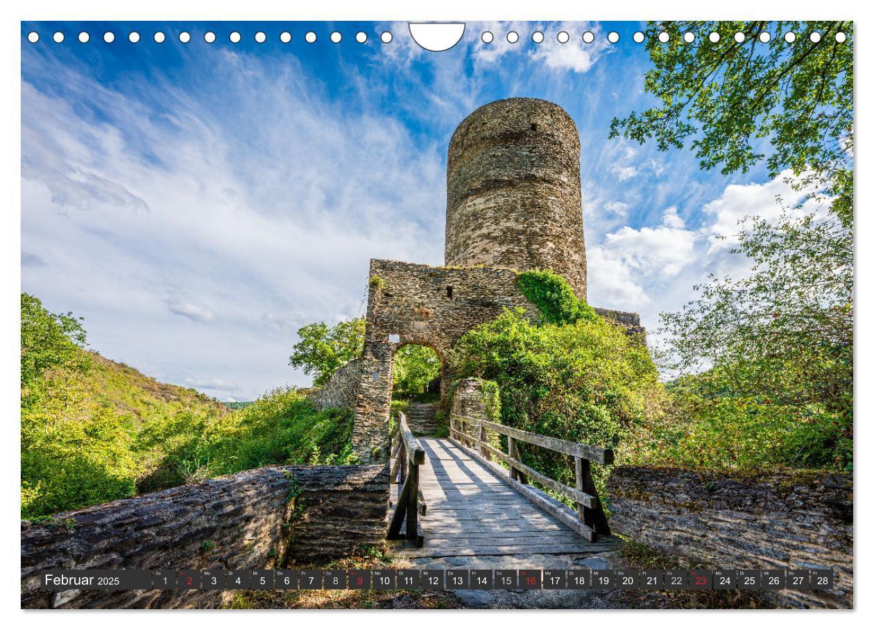 Bild: 9783435941575 | Burgen in Rheinland-Pfalz (Wandkalender 2025 DIN A4 quer), CALVENDO...