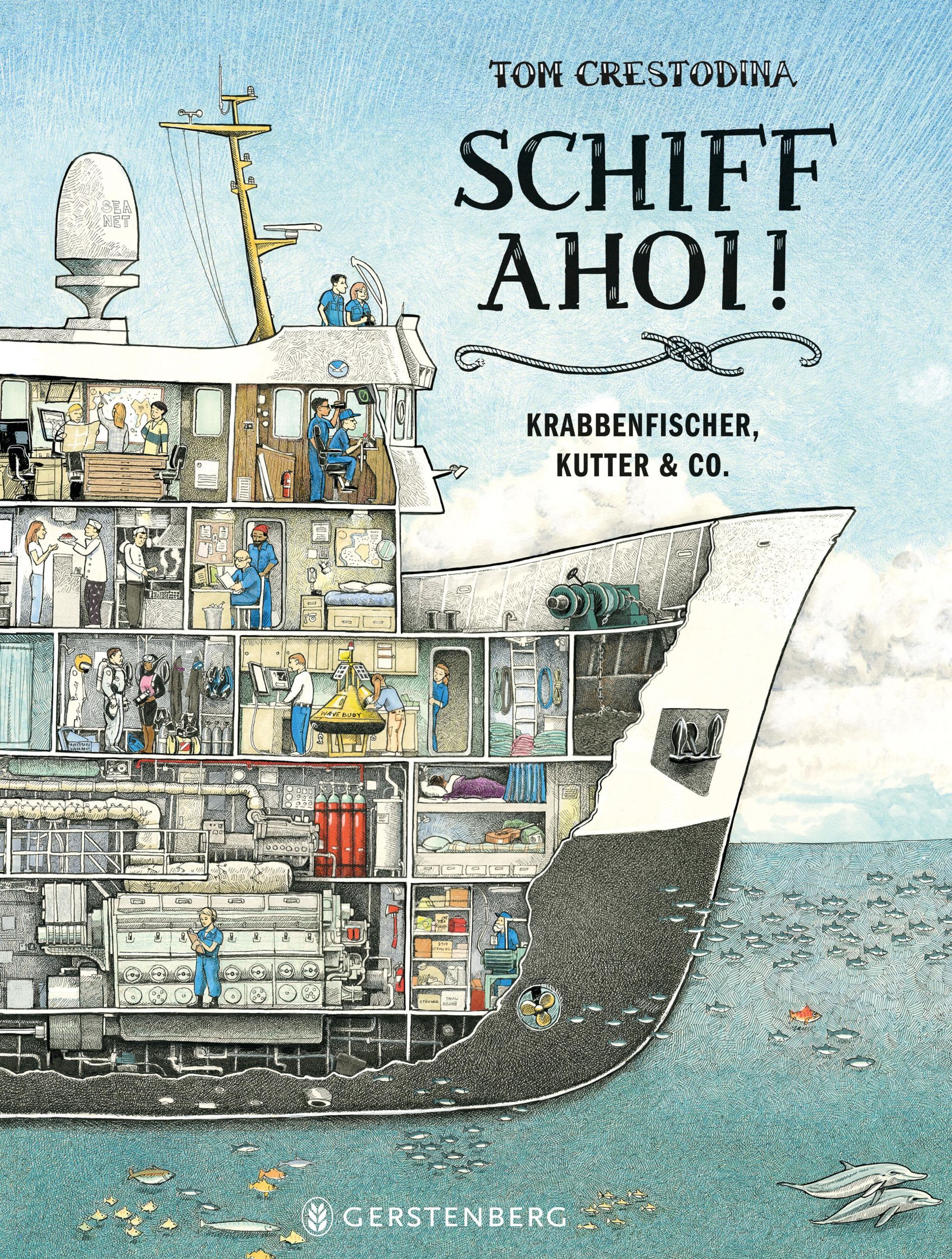 Cover: 9783836963220 | Schiff ahoi! | Krabbenfischer, Kutter &amp; Co. | Tom Crestodina | Buch