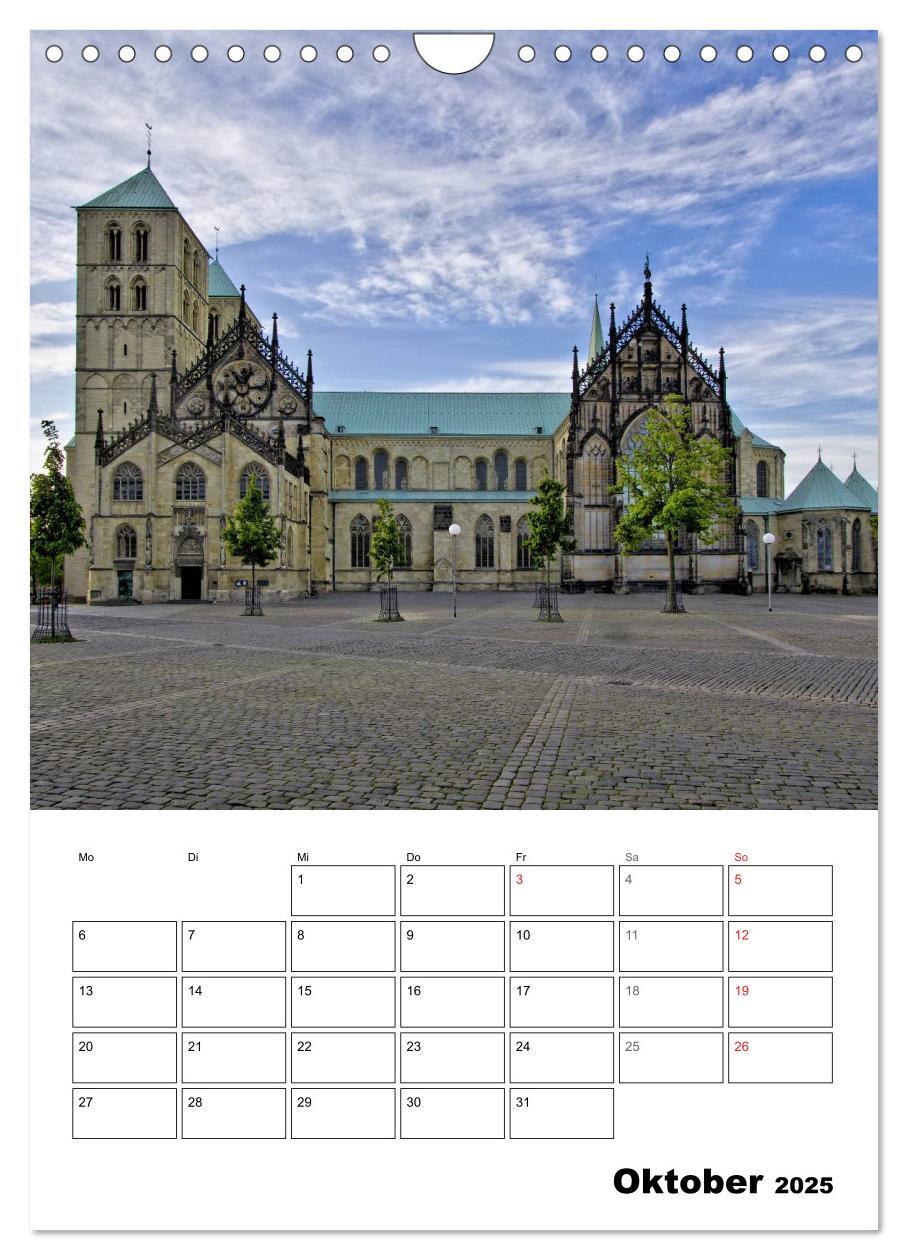 Bild: 9783457028452 | Münster entdecken (Wandkalender 2025 DIN A4 hoch), CALVENDO...