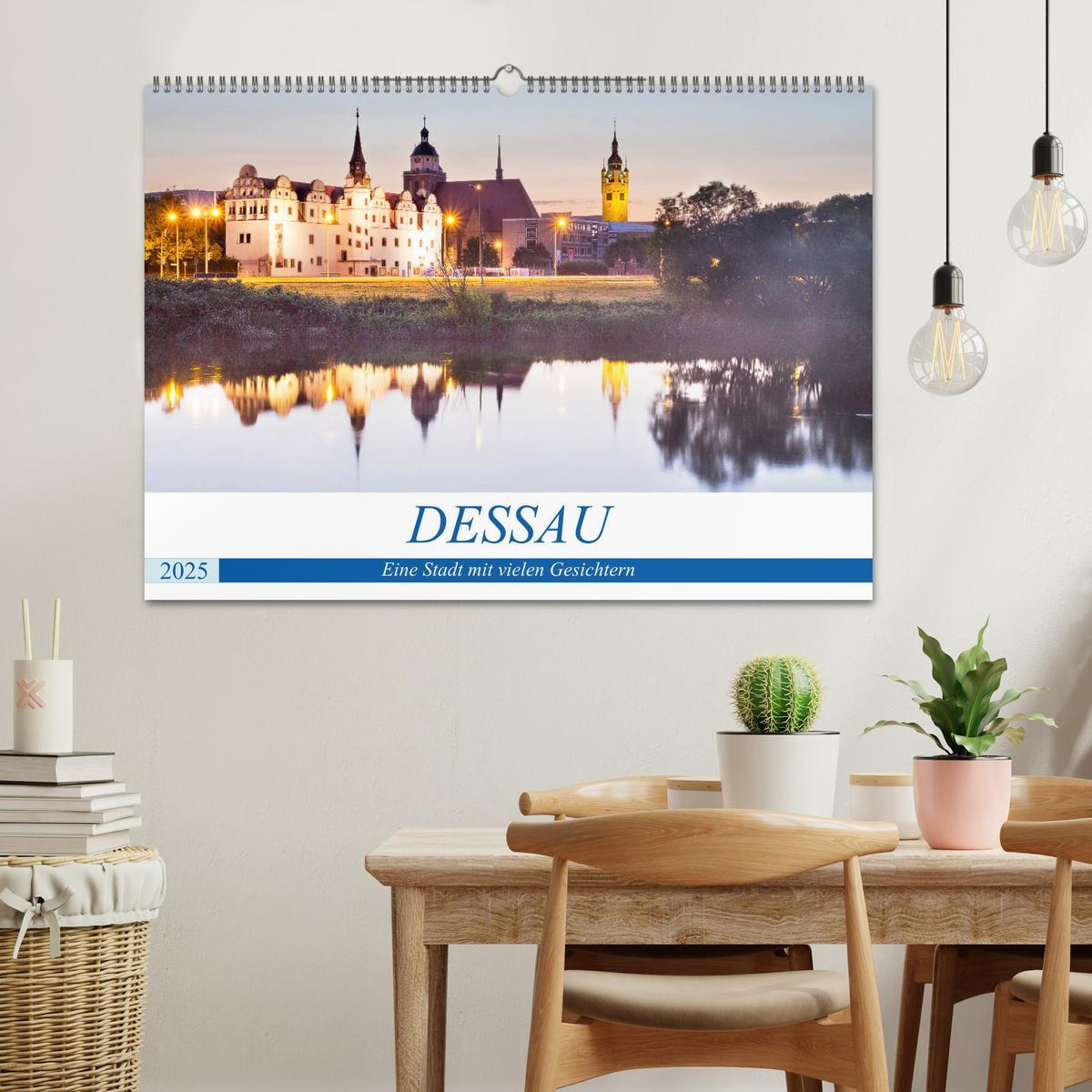 Bild: 9783435217052 | DESSAU - Eine Stadt mit vielen Gesichtern (Wandkalender 2025 DIN A2...