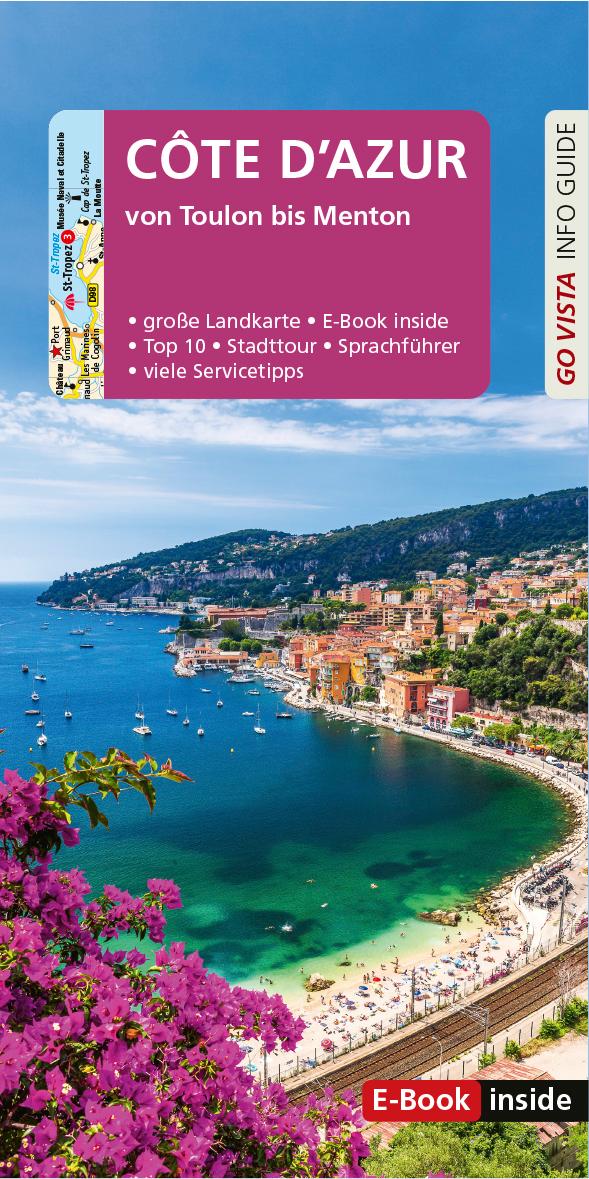 Cover: 9783961417971 | GO VISTA: Reiseführer Côte d'Azur | Uwe Lehmann (u. a.) | Taschenbuch