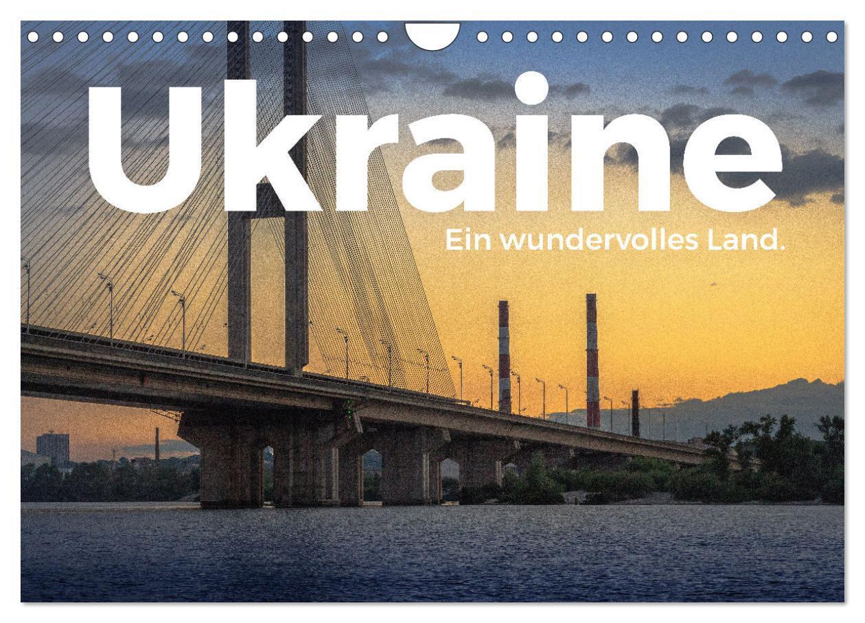 Cover: 9783435001859 | Ukraine - Ein wundervolles Land. (Wandkalender 2025 DIN A4 quer),...