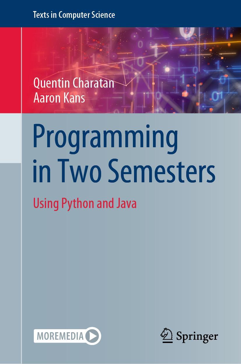 Cover: 9783031013256 | Programming in Two Semesters | Using Python and Java | Kans (u. a.)