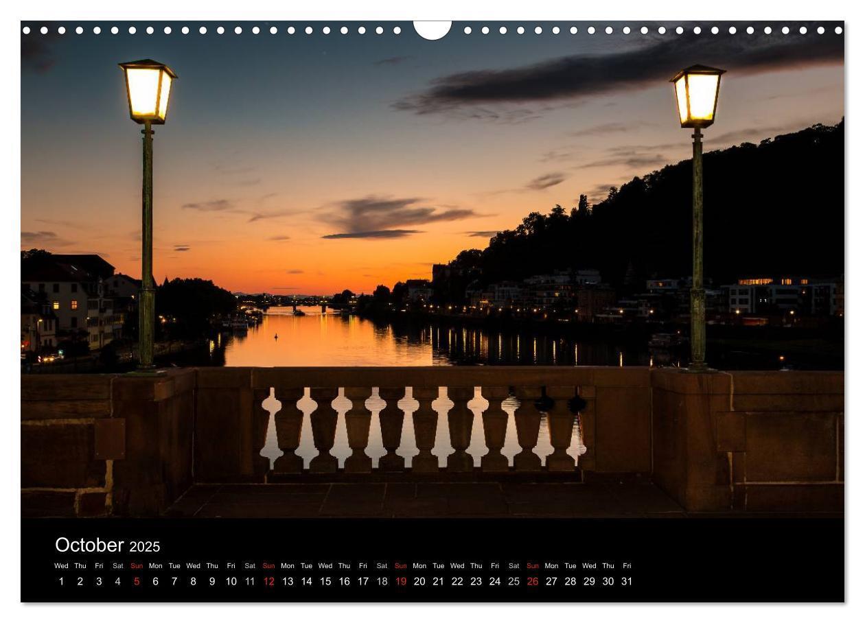 Bild: 9781325958238 | Heidelberg - Views of a City (Wall Calendar 2025 DIN A3 landscape),...