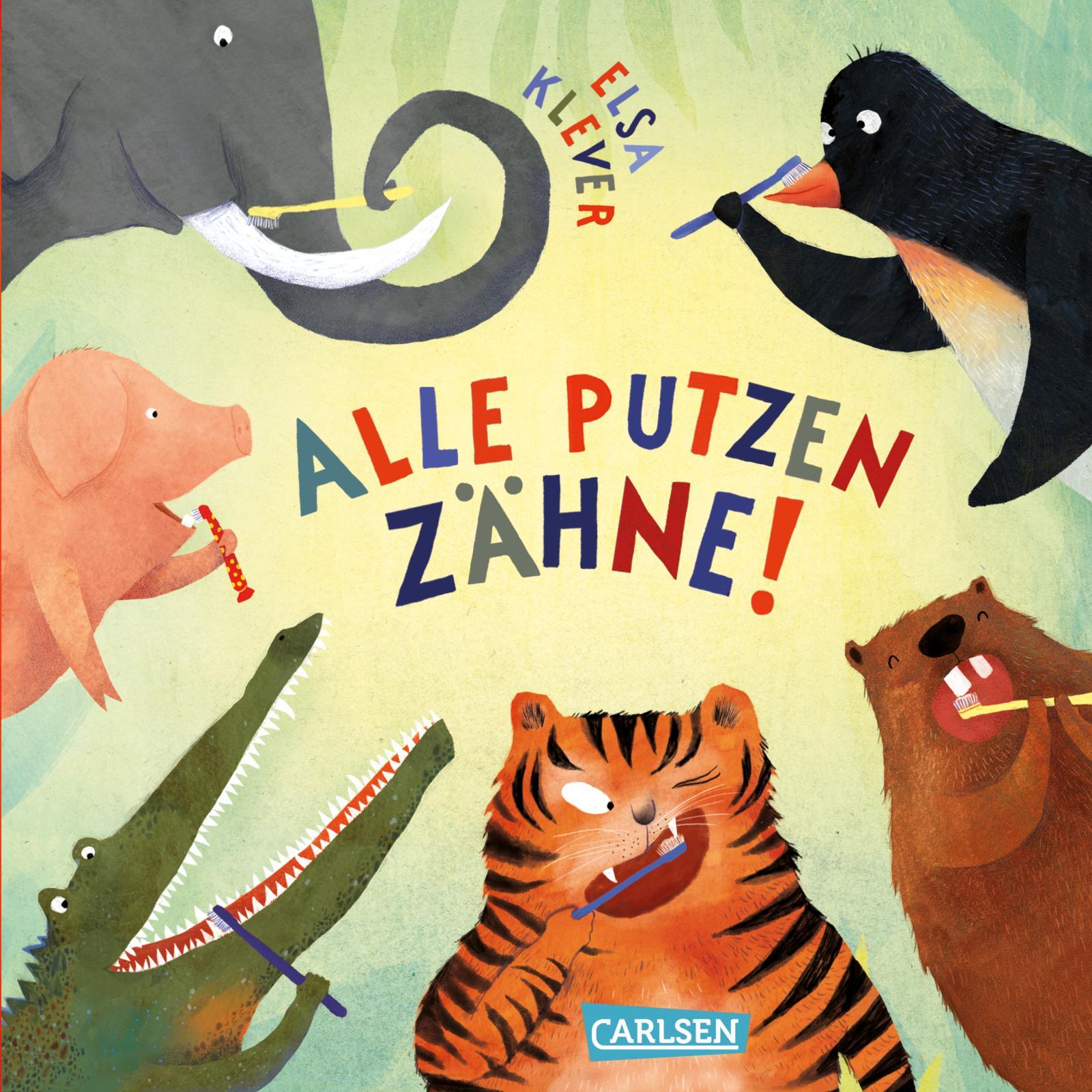 Cover: 9783551173478 | Alle putzen Zähne! | Elsa Klever | Buch | 24 S. | Deutsch | 2025