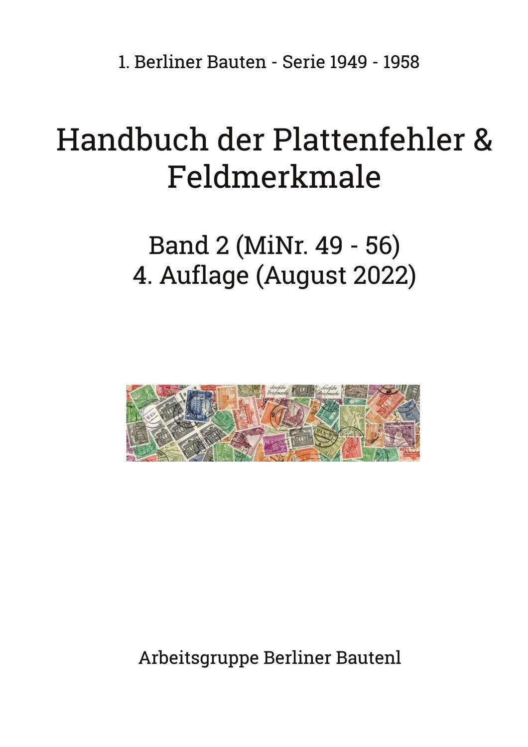 Cover: 9783756244713 | Handbuch der Plattenfehler &amp; Feldmerkmale MiNr. 49 - 56 | l | Buch