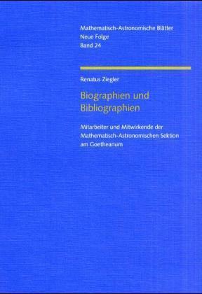 Cover: 9783723511121 | Biographien und Bibliographien | Renatus Ziegler | Taschenbuch