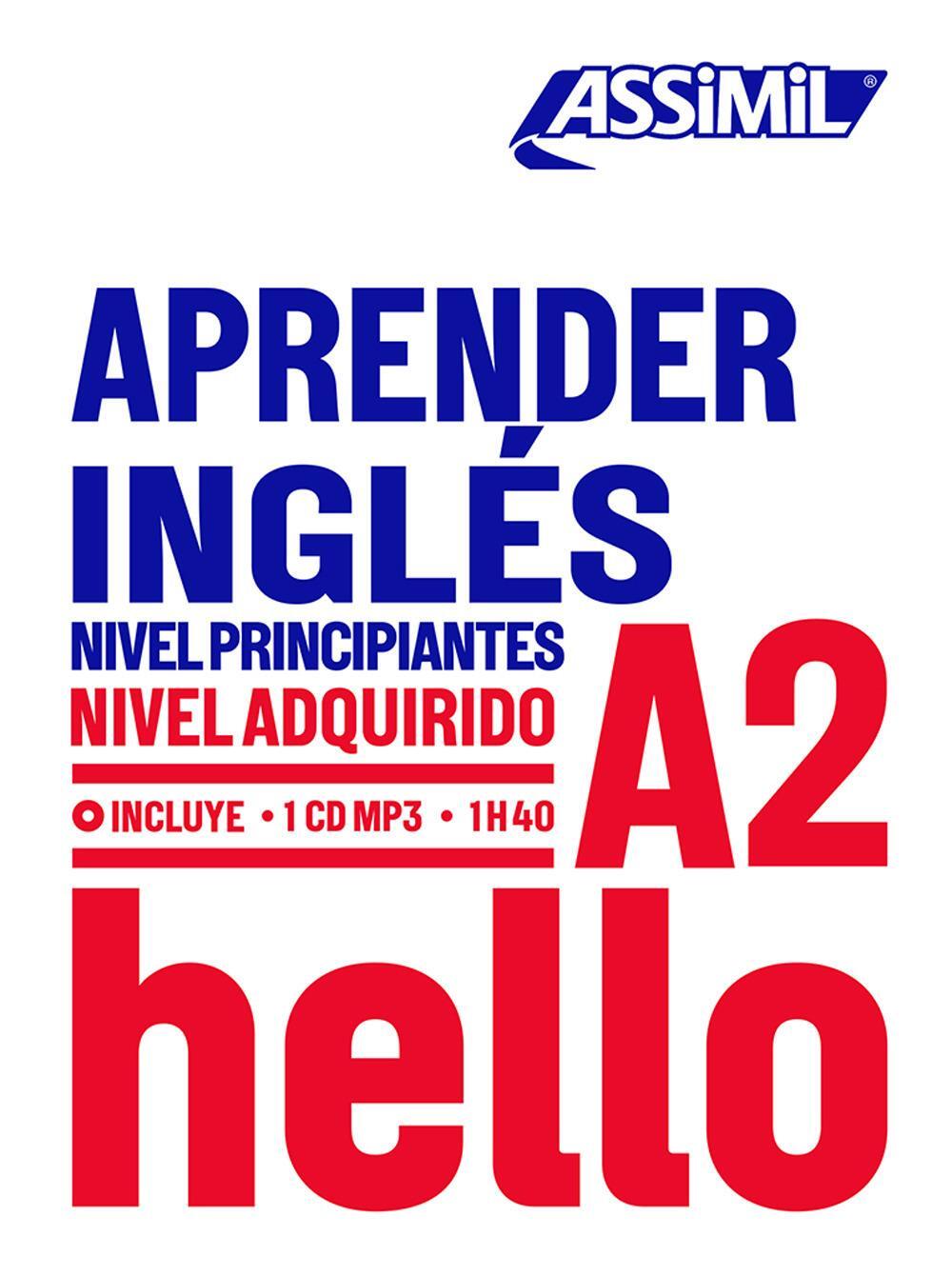 Cover: 9782700570939 | APRENDER INGLES niveau A2 | Apprendre l'anglais pour hispanophones