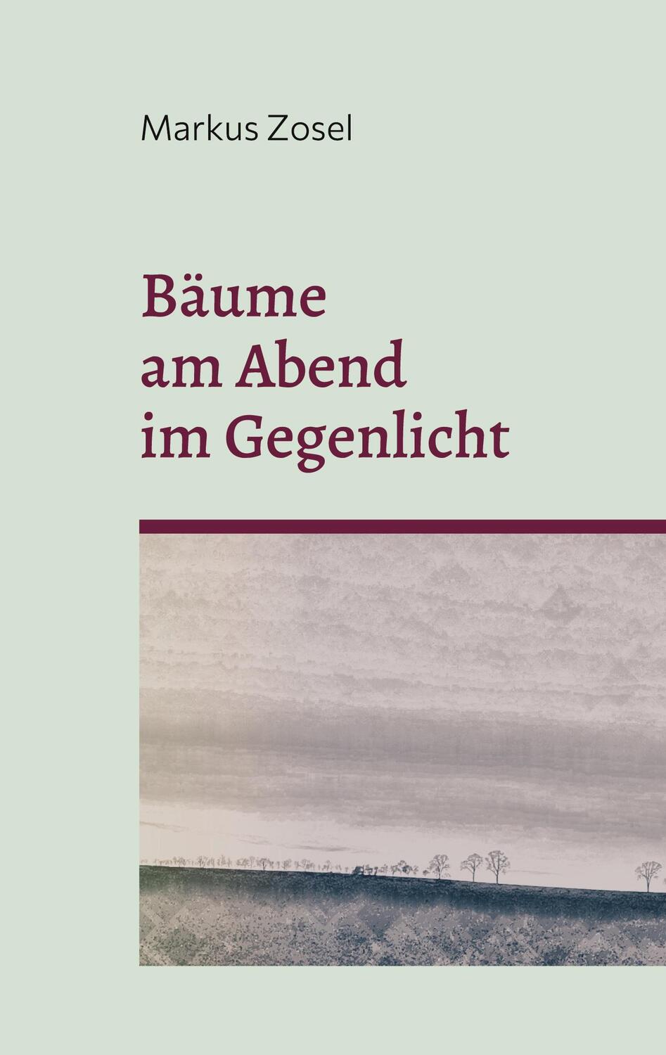 Cover: 9783739203461 | Bäume am Abend im Gegenlicht | Ein Mosaik aus Prosa und Gedichten