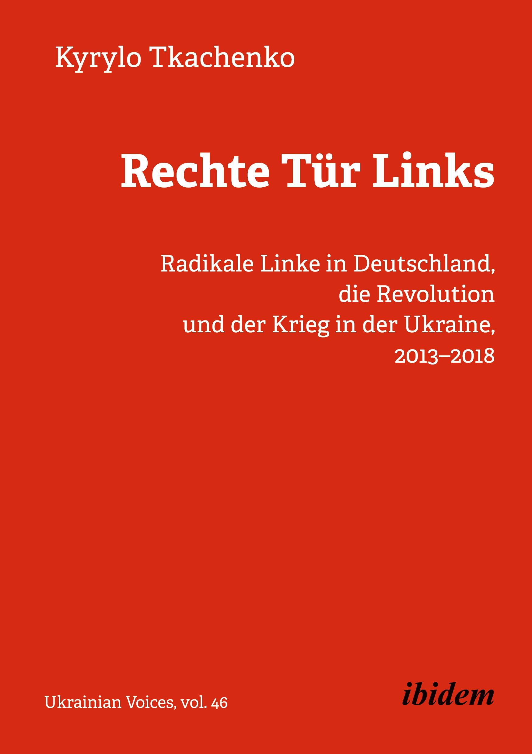 Cover: 9783838217116 | Rechte Tür Links | Kyrylo Tkachenko | Taschenbuch | 198 S. | Deutsch