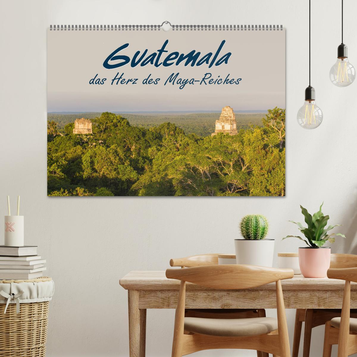 Bild: 9783435212590 | Guatemala - das Herz des Mayareiches (Wandkalender 2025 DIN A2...