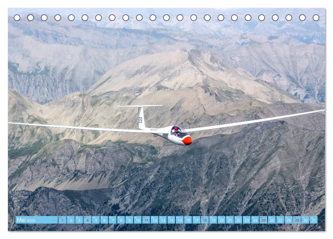 Bild: 9783435206414 | Segelflug - Den Traum vom Fliegen erfüllen (Tischkalender 2025 DIN...