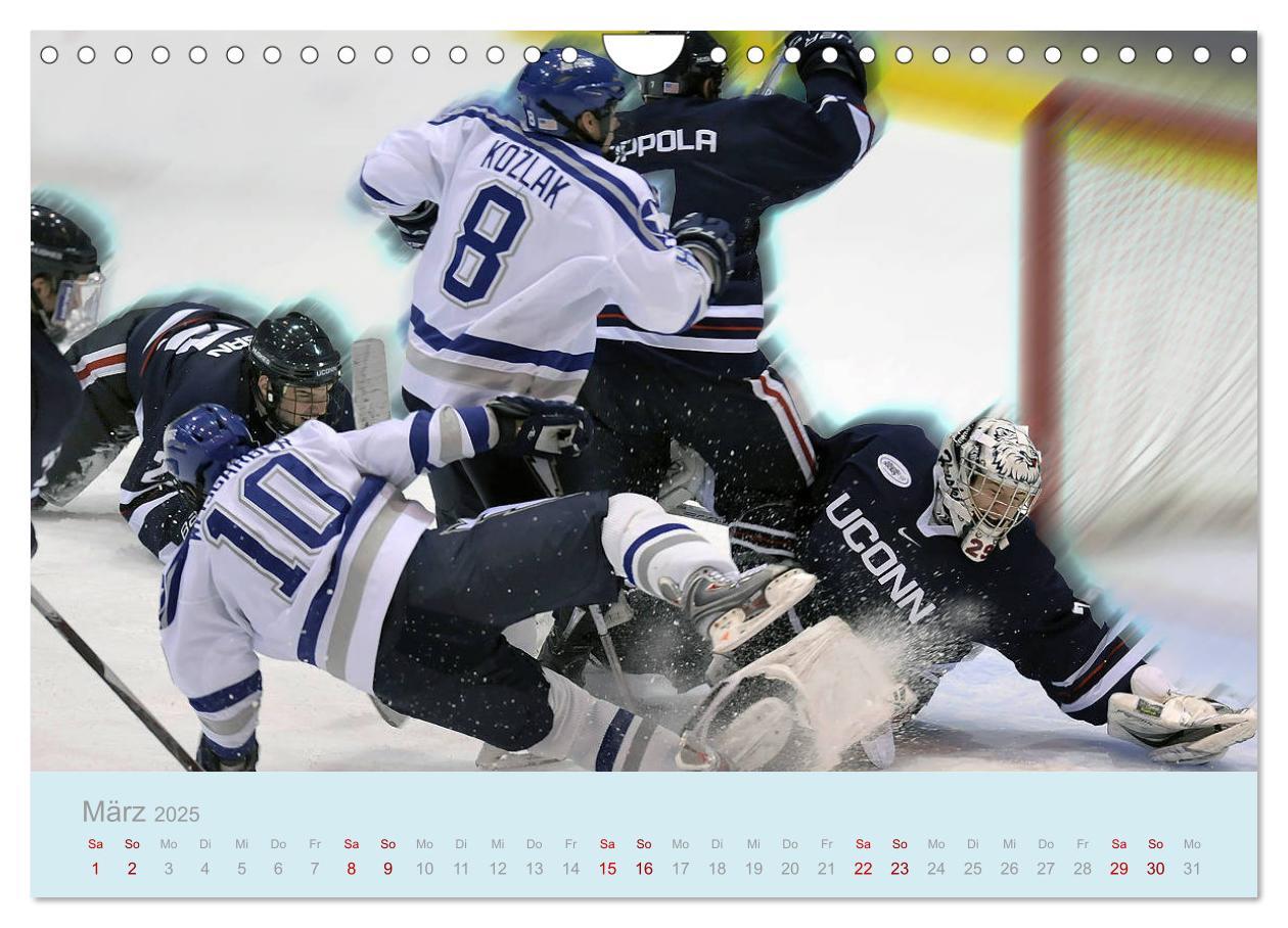 Bild: 9783435330799 | Eishockey! Schneller, härter, das Powergame! (Wandkalender 2025 DIN...