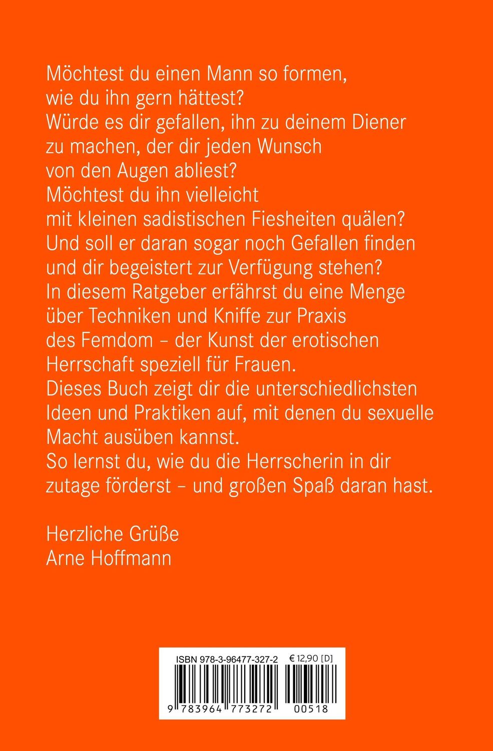 Bild: 9783964773272 | FemDom Erotischer Ratgeber | Arne Hoffmann | Buch | Gebunden | Deutsch