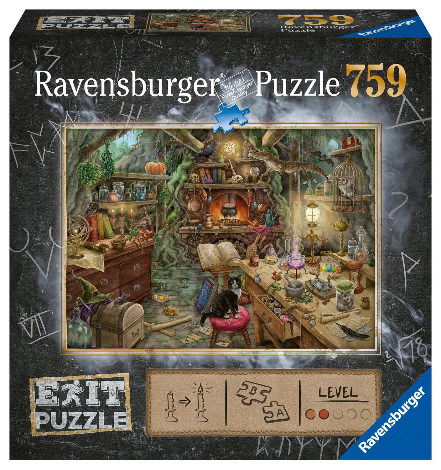 Cover: 4005556199525 | Exit 3: Hexenküche - Puzzle 759 Teile | Spiel | 19952 | Deutsch | 2018