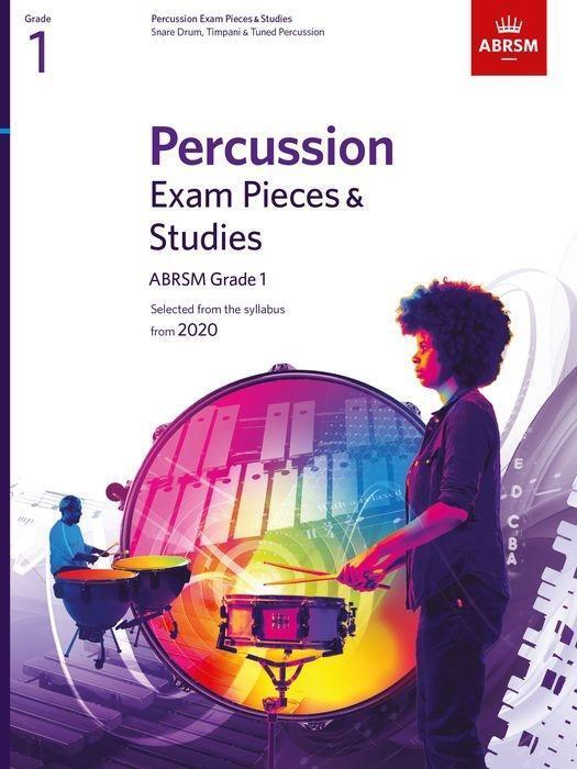 Cover: 9781786012906 | Percussion Exam Pieces &amp; Studies Grade 1 | From 2020 | ABRSM | Buch