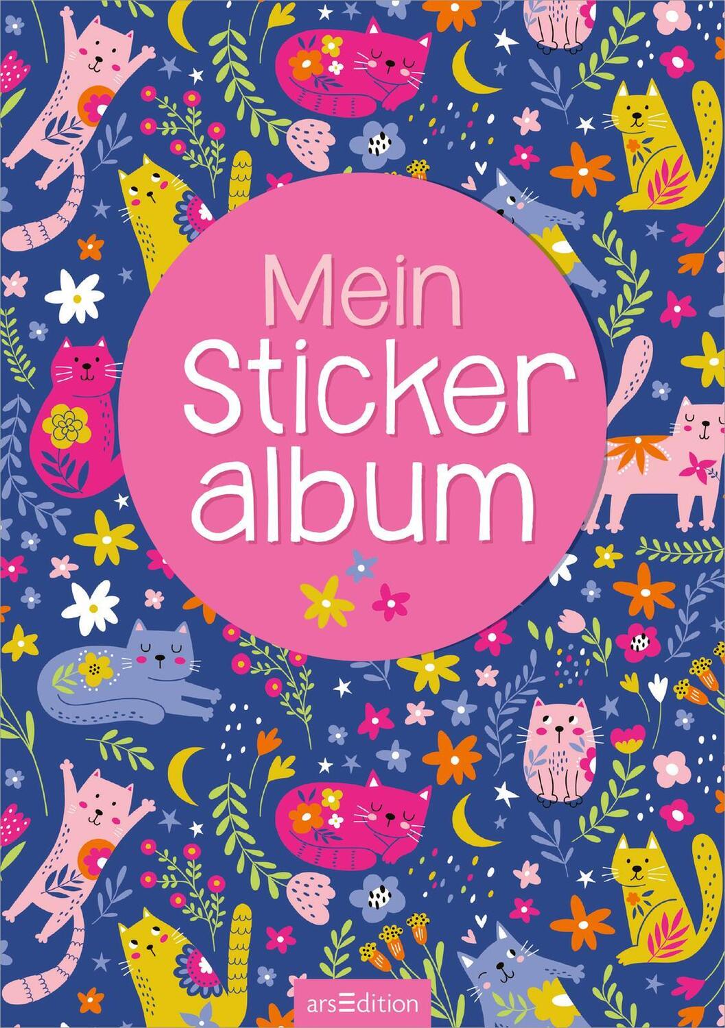 Bild: 4014489130895 | Mein Stickeralbum - Katzen | Stück | Softcover | 24 S. | Deutsch