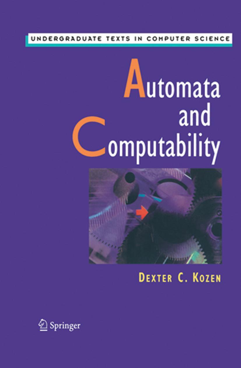 Cover: 9781461273097 | Automata and Computability | Dexter C. Kozen | Taschenbuch | xiii