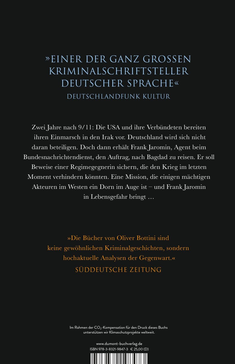 Rückseite: 9783832198473 | Einmal noch sterben | Oliver Bottini | Buch | 474 S. | Deutsch | 2022