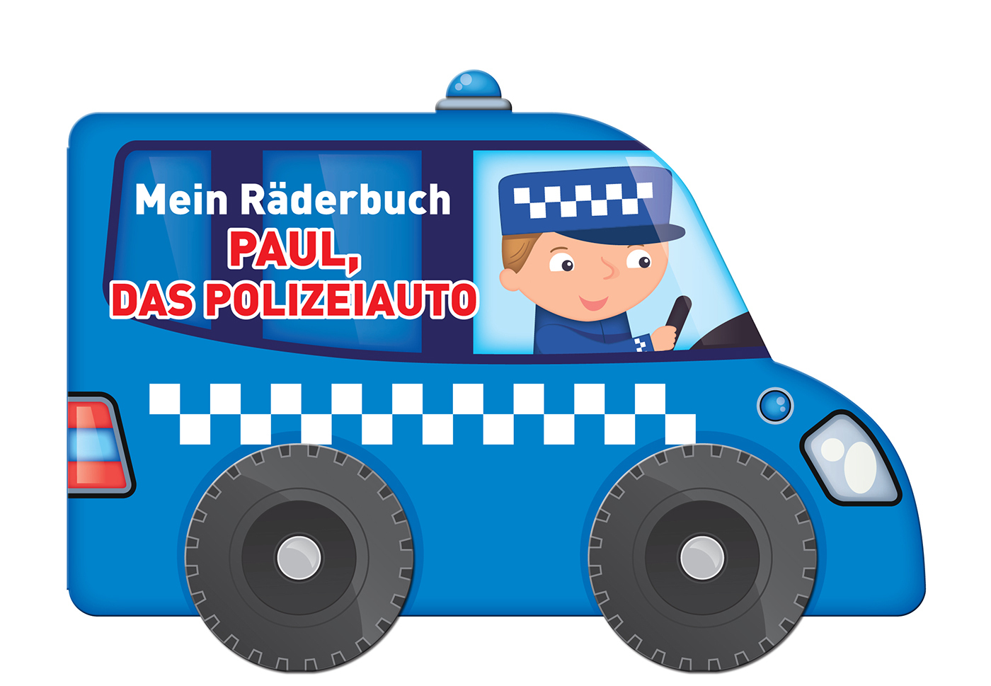 Cover: 9789463343688 | Mein Räderbuch - Paul, das Polizeiauto | Buch | 10 S. | Deutsch | 2017