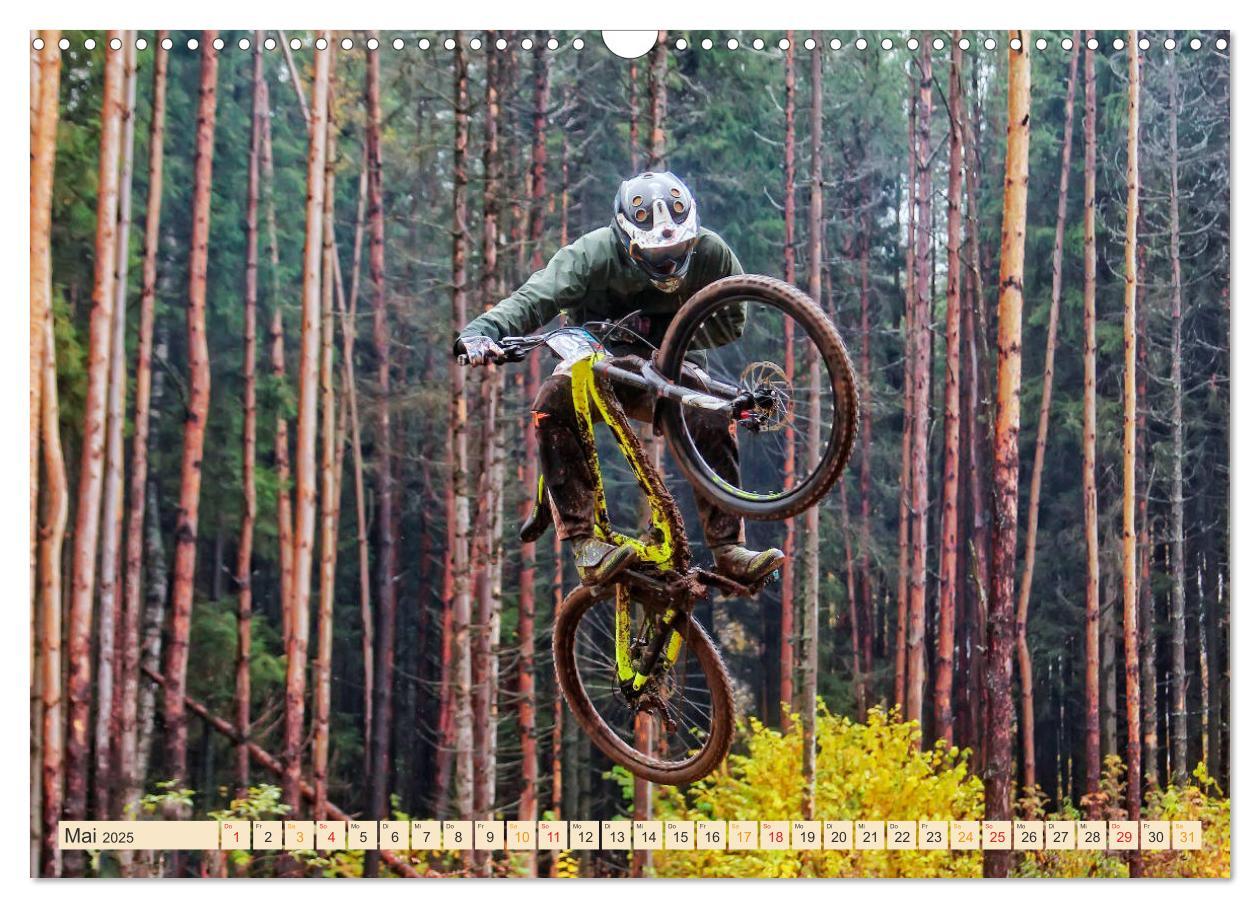 Bild: 9783435259335 | Mountainbike extrem (Wandkalender 2025 DIN A3 quer), CALVENDO...