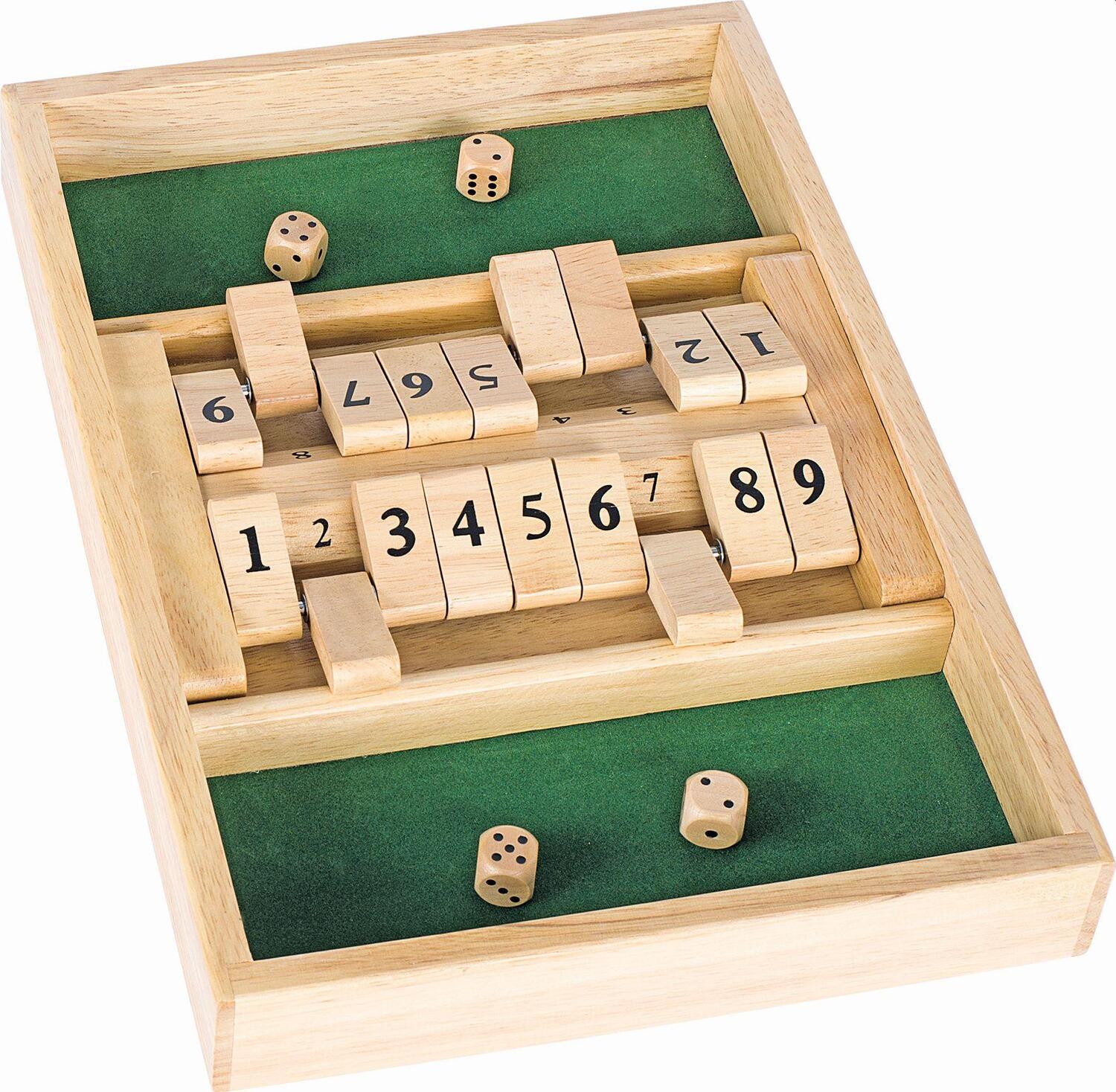 Cover: 4013594568975 | Doppelspiel Shut the box | Stück | Deutsch | 2024 | EAN 4013594568975