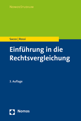 Cover: 9783848738991 | Einführung in die Rechtsvergleichung | Nomos Studium | Rodolfo Sacco