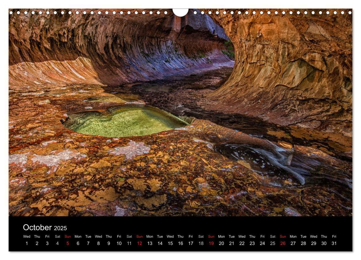 Bild: 9781325966035 | USA Nature Deluxe (Wall Calendar 2025 DIN A3 landscape), CALVENDO...