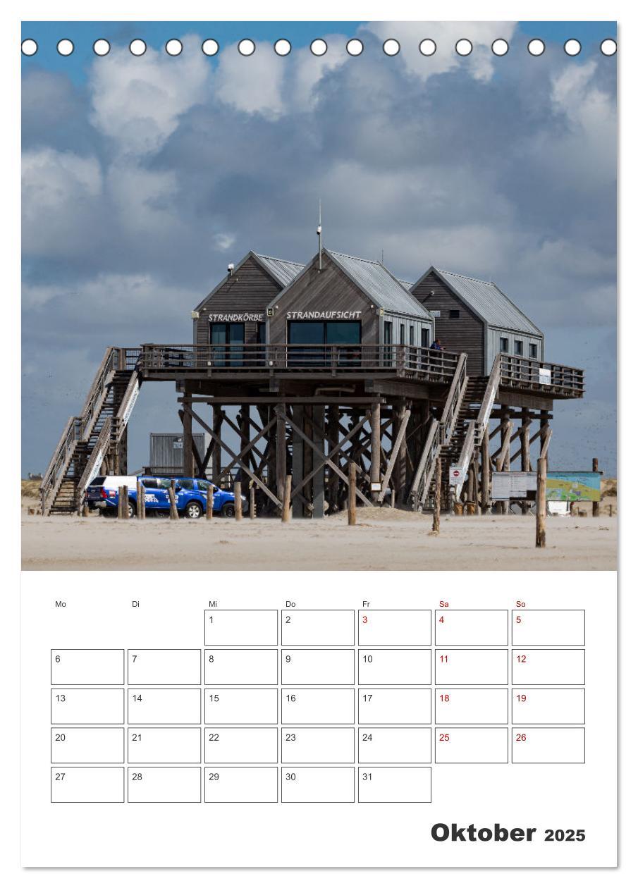 Bild: 9783435918843 | Sankt Peter-Ording Sonne, Strand und Meer (Tischkalender 2025 DIN...