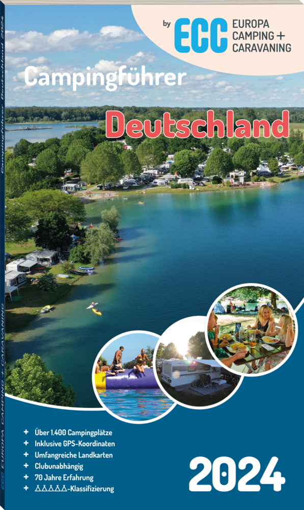 Cover: 9783795603670 | ECC Campingführer Deutschland 2024 | Taschenbuch | Englisch Broschur